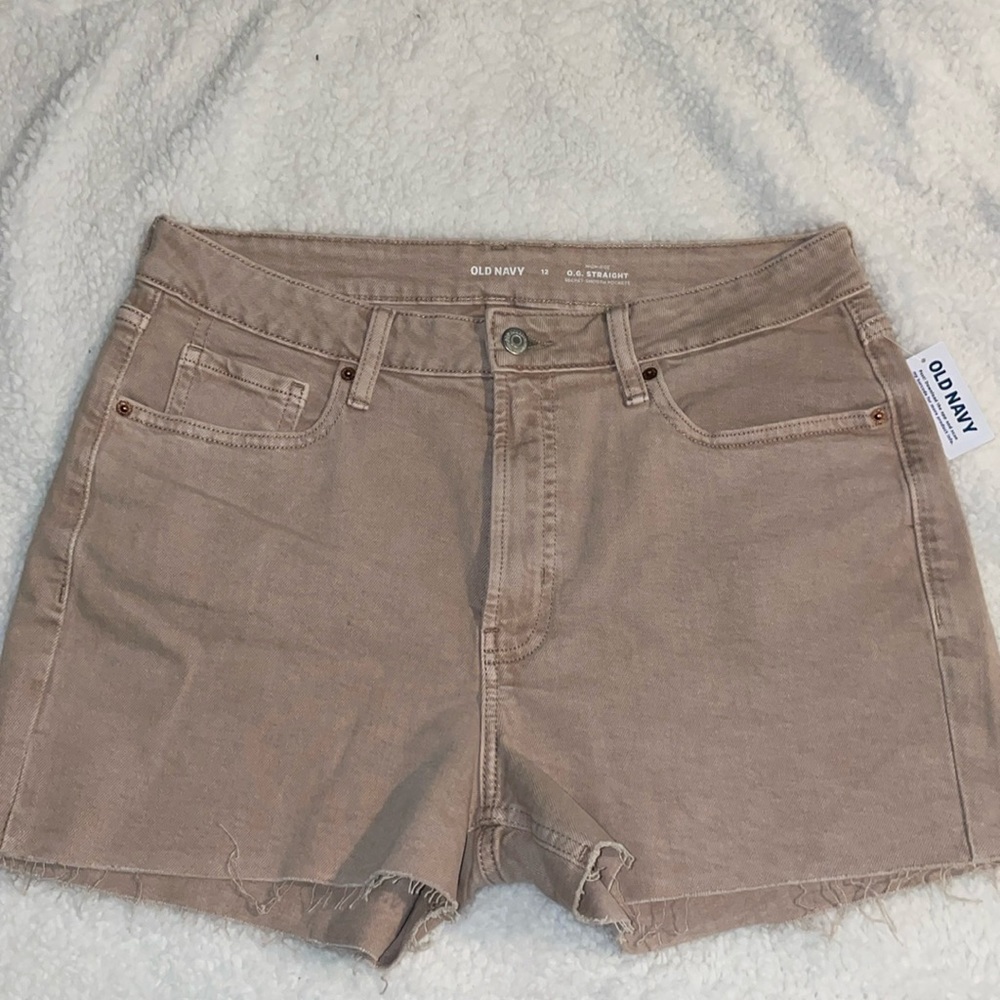 NWT // Old Navy High Rise OG STRAIGHT denim shorts